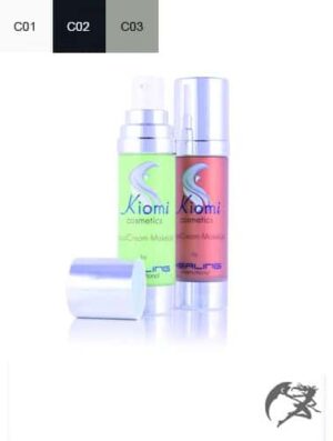 Kiomi Aqua Cream Make-up Graustufen