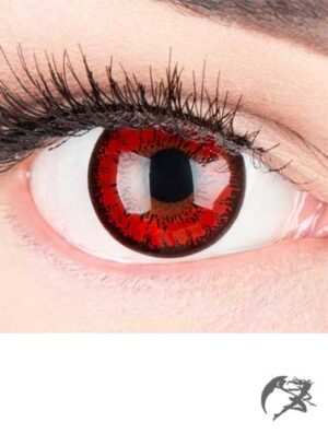 MeralenS Red Flower Kontaktlinsen
