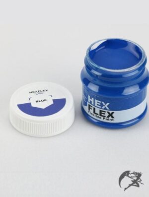 Hexflex Flexible Paint von Poly Props Blau