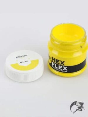 Hexflex Flexible Paint von Poly Props gelb